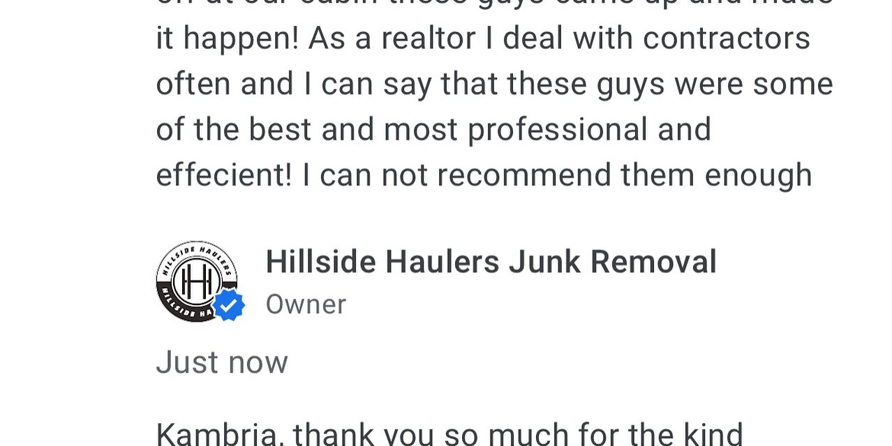 hillside-haulers-customer-reviews